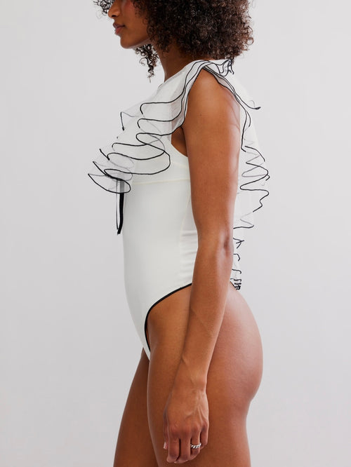 Sugar Rush Bodysuit in Ivory