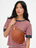 Le Stripe Pearl Necklace in Multi