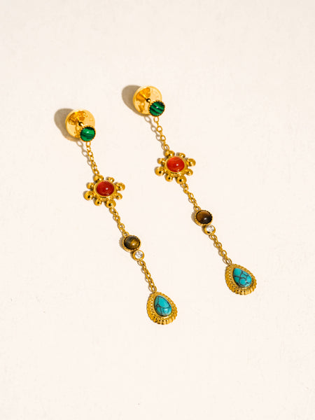 Bailey Statement Necklace in Tortoise