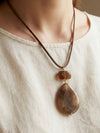 Resin Rendezvous Pendant Necklace