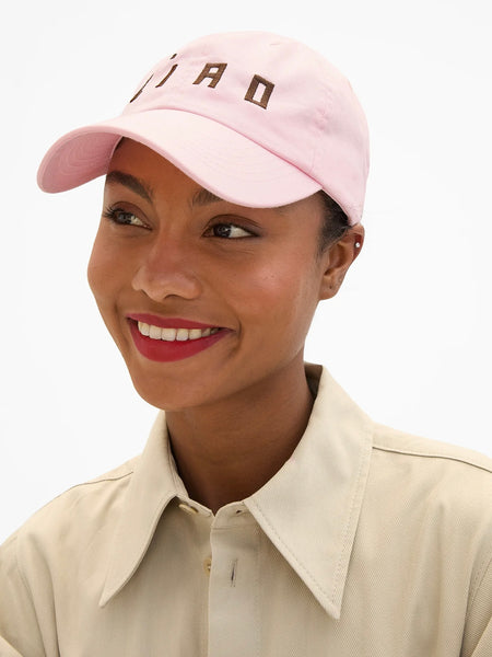 Baseball Hat in Light Pink Embroidered Ciao