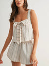 Frilly Of The Valley Set in Ivory Multi