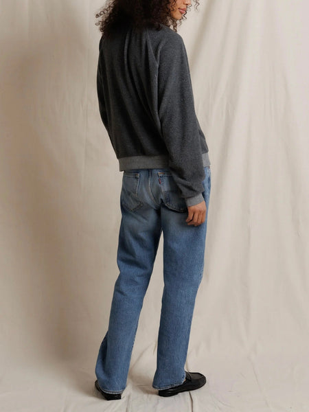 Oversized Ziggy Sweatshirt in Dark Heather Grey