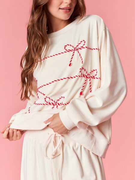 My Favorite Thing Sweatshirt in Cream