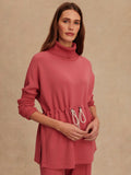 Ethel Cinch Waist Sweat in Mauvewood
