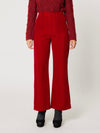 Sailor Velvet Pant in Ruby