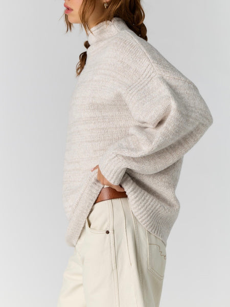 Beaumont Tunic in Feather Grey Melange