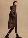 Kirsten Rain Coat in Dark Truffle
