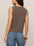 Syd Sweater Vest in Pebble Coast