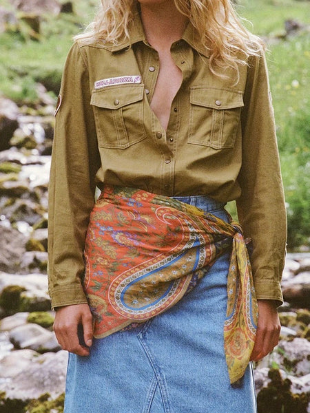 Belladonna Head Scarf in Kaleidoscope
