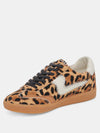 Notice Stitch Sneakers in Dark Leopard Calf Hair