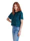 Cressa Sequin Top in Shaded Spruce