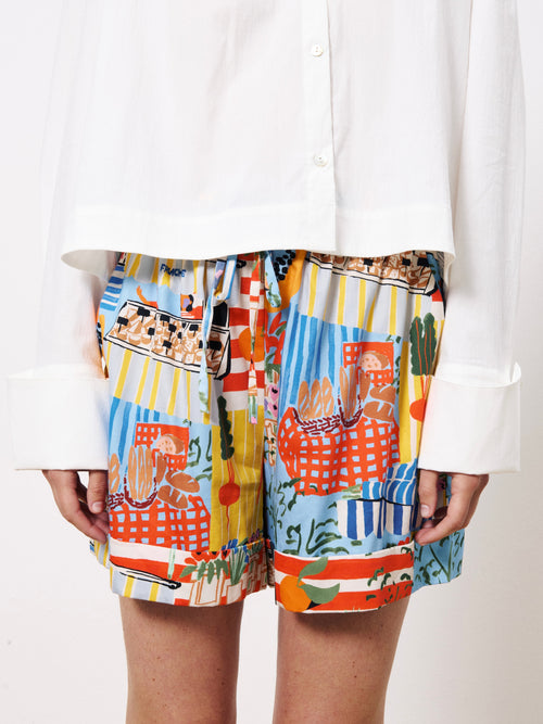 Annea Short in Marche Bleu