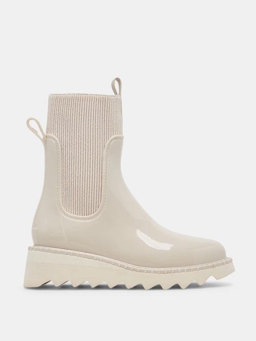 Tropic H2O Boots in Ivory Patent