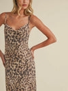 Leopard Lady Dress in Brown