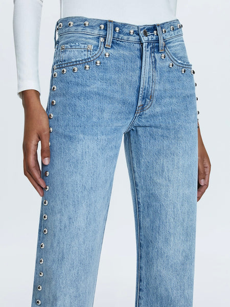 Lexi Studded Jean in Satellite