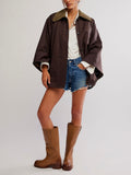 Bailey Cape in Italian Mocha