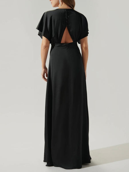 Over The Moon Maxi in Black
