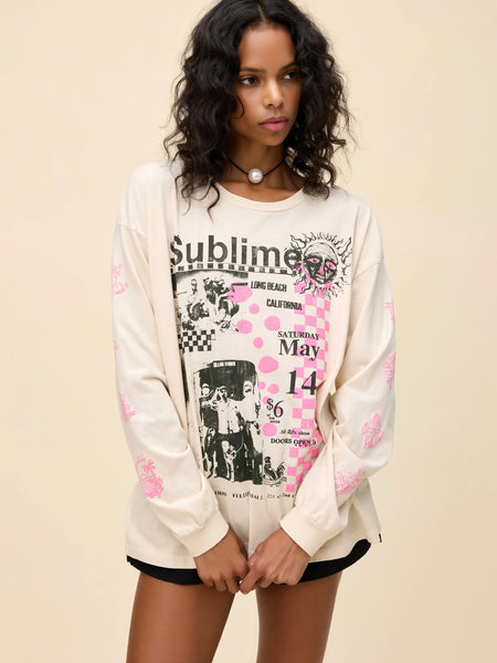 Sublime Love The One You Got Long Sleeve in Dirty White