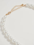 Freshwater Iridescent Pearl Necklace
