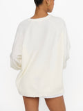 Anything Goes Sweater in Cream Knit