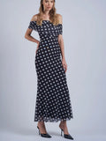 Let's Polka Dot Dress in Black