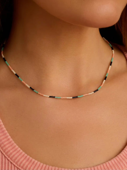 Gigi Stripe Necklace in Palm Desert