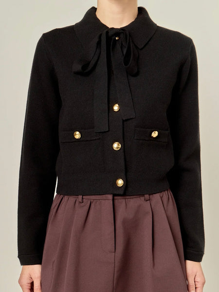 Pretty & Posh Sweater in Black