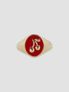 Cherry Signet Ring