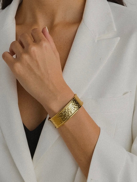 Zavra Hammered Cuff