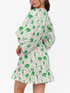 Hadley Mini Dress in Coastal Collage