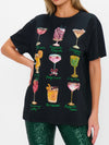 Travis Tee in Cocktails Graphic