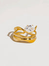Gloire Abstract CZ Ring