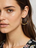 Truett Boho Stone Beaded Earrings