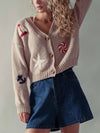 You're A Life Saver Cardi in Taupe