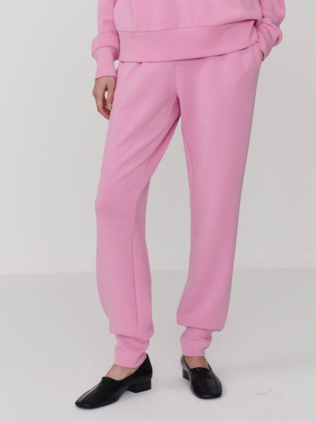 The Slim Cuff Pant 27.5 in Moonlite Mauve