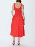 Alessia Dress in Maraschino