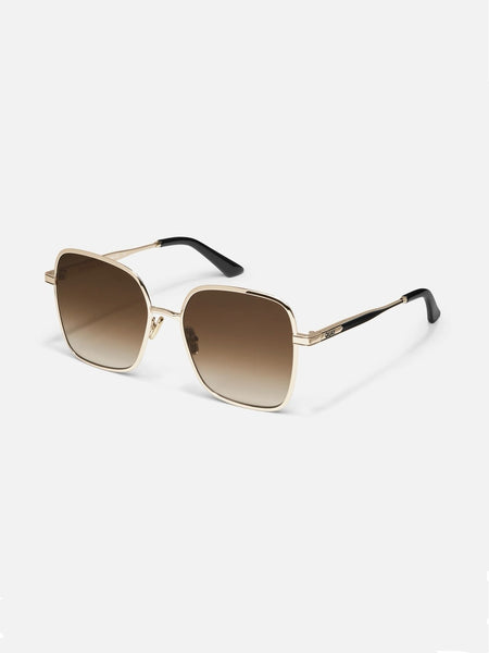 5th Ave Sunnies in Brown & Gold