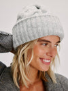 Coast Line Beanie in Grey