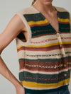 Cabin Core Vest in Fall Mutli