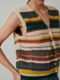 Cabin Core Vest in Fall Mutli
