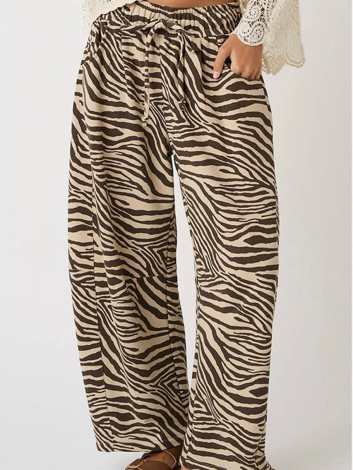 Where The Wild Things Run Pant in Brown