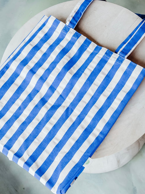 Original Tote Bag in Blue Stripe