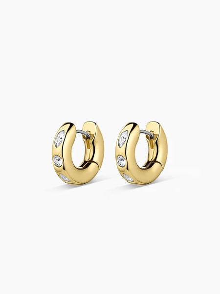 Lou Statement Small Hoops