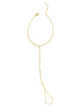 Seraphine CZ Hand Chain Bracelet