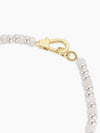 Harbor Statement Necklace in White Jade