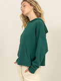 Travel 'Fit Sweatshirt in Dark Green