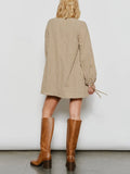 Plaid About Her Mini Dress in Olive