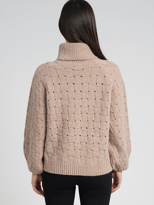 Winnie Turtleneck in Oatmeal