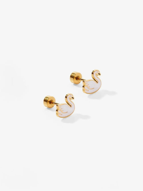 Swan Screwnback Studs